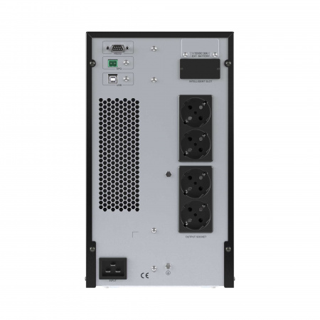 SMALLT2A10S Источник бесперебойного питания Online, Small Tower, 2000 ВА/1800 Вт, 1/1, 4xSchuko, EPO, USB, RS-232, RJ45, з/у 1А, 6х7Ач DKC 