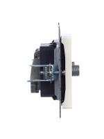 BRITE Розетка двойная TV+SAT РТВ/РСп12-БрЖ жемчуг IEK BR-AF20-O-K36