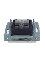 BRITE Розетка двойная TV+SAT РТВ/РСп12-БрЖ жемчуг IEK BR-AF20-O-K36