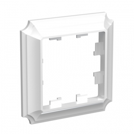 ATN100101 ATLASDESIGN ANTIQUE 1-постовая рамка, БЕЛЫЙ Systeme Electric 