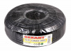 Кабель коаксиальный RG-6U, 75 Ом, CCS/Al/Al, 64%, бухта 100 м, черный OUTDOOR, REXANT 01-2202