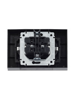 BRITE Розетка двойная с заземлением без защитных шторок 16А в сборе РС12-3-БрТБ темная бронза IEK BR-R21-16-K45-F