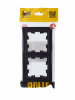 BRITE Рамка 2 поста IP44 РУ-2-БрЧ-44 черный IEK BR-M22-44-K02