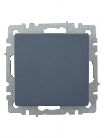 BRITE Выключатель одноклавишный проходной 10А ВС10-1-6-БрМ маренго IEK BR-V12-0-10-K35