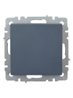 BRITE Выключатель одноклавишный проходной 10А ВС10-1-6-БрМ маренго IEK BR-V12-0-10-K35