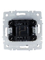 BRITE Выключатель одноклавишный проходной 10А ВС10-1-6-БрМ маренго IEK BR-V12-0-10-K35