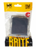 BRITE Выключатель одноклавишный проходной 10А ВС10-1-6-БрМ маренго IEK BR-V12-0-10-K35