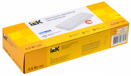 LDPA0-5030-3H-K01 Светильник аварийный ДПА 5030-3 постоянный 3ч IP20 IEK 