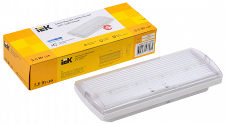 LDPA0-5030-3H-K01 Светильник аварийный ДПА 5030-3 постоянный 3ч IP20 IEK 