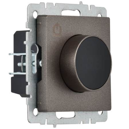 BRITE Термостат электронный с индикацией ТС10-1-БрТБ темная бронза IEK BR-RT11-K45