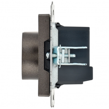 BRITE Термостат электронный с индикацией ТС10-1-БрТБ темная бронза IEK BR-RT11-K45