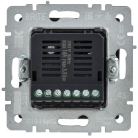 BRITE Термостат электронный с индикацией ТС10-1-БрТБ темная бронза IEK BR-RT11-K45