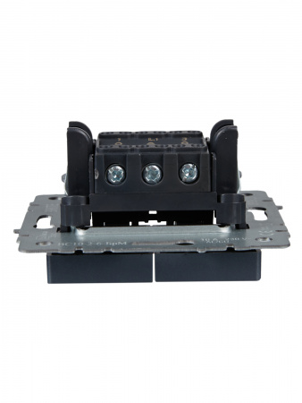 BRITE Выключатель двухклавишный проходной 10А ВС10-2-6-БрМ маренго IEK BR-V22-0-10-K35