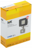 LPDO702-10-K03 Прожектор СДО 07-10Д светодиодный серый с ДД IP54 IEK 