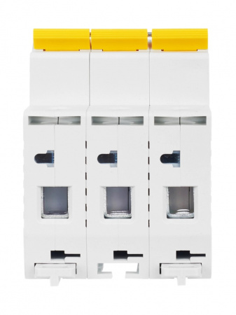 Выключатель автоматический трехполюсный 25А C ВА47-29 4.5кА IEK MVA20-3-025-C