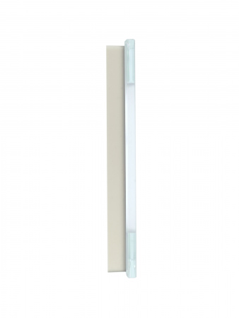 BRITE Рамка 1 пост РУ-1-2-БрБ стекло белый IEK BR-M12-G-K01
