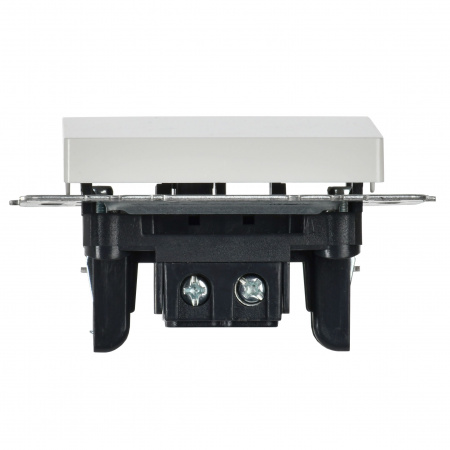 BRITE Выключатель одноклавишный проходной 10А ВС10-1-6-БрБ белый IEK BR-V12-0-10-K01