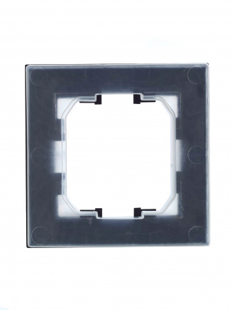 BRITE Рамка 1 пост IP44 РУ-1-БрГ-44 графит IEK BR-M12-44-K53