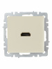 BRITE Розетка HDMI РHDMI-0-БрКр бежевый IEK BR-H10-K10