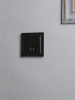 BRITE Рамка 1 пост IP44 РУ-1-БрЧ-44 черный IEK BR-M12-44-K02