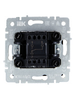 BRITE Выключатель одноклавишный проходной 10А ВС10-1-6-БрТБ темная бронза IEK BR-V12-0-10-K45