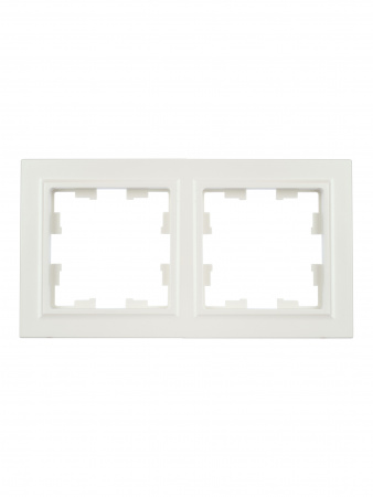 BRITE Рамка 2 поста РУ-2-БрЖ жемчуг IEK BR-M22-K36