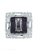 BRITE Розетка TV оконечная РТВ11-0-БрГ графит IEK BR-A10-O-K53