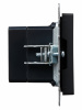 BRITE Розетка USB A+A 3.1А РЮ10-1-БрГ графит IEK BR-U21-D31-K53