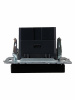 BRITE Розетка USB A+A 3.1А РЮ10-1-БрГ графит IEK BR-U21-D31-K53