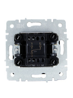 BRITE Выключатель одноклавишный проходной 10А ВС10-1-6-БрЧ черный IEK BR-V12-0-10-K02