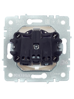 BRITE Розетка с заземлением с защитными шторками 16А РС14-1-0-БрЖ жемчуг IEK BR-R14-16-K36