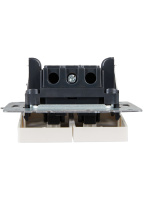 BRITE Выключатель жалюзи 10А ВС10-1-5-БрЖ жемчуг IEK BR-V15-0-10-K36