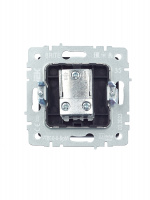 BRITE Розетка TV проходная РТВ10-0-БрМ маренго IEK BR-A10-P-K35