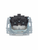 BRITE Розетка с заземлением с защитными шторками и крышкой 16А IP44 РСбш10-3-44-БрА алюминий IEK BR-R16-16-44-K47