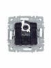 BRITE Розетка компьютерная RJ45 кат.5E РК10-БрШ шампань IEK BR-K10-1-K37