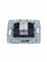 BRITE Розетка TV оконечная РТВ11-0-БрС сталь IEK BR-A10-O-K46