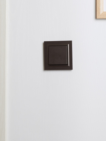BRITE Рамка 1 пост IP44 РУ-1-БрТБ-44 темная бронза IEK BR-M12-44-K45