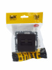 BRITE Розетка двойная RJ11+RJ45 кат.5E РК/Т12-БрТБ темная бронза IEK BR-KT20-O-1-K45