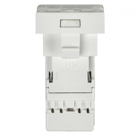 CKK-40D-RI1-K01 Розетка компьютерная RJ45 UTP категория 5e 1 модуль IEK 