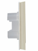 BRITE Рамка 2 поста IP44 РУ-2-БрКр-44 бежевый IEK BR-M22-44-K10