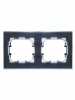 BRITE Рамка 2 поста IP44 РУ-2-БрМ-44 маренго IEK BR-M22-44-K35