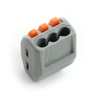 Клемма монтажная 3-проводная, STEKKER LD222-413 32397