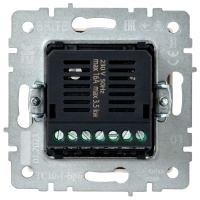 BRITE Термостат электронный с индикацией ТС10-1-БрБ белый IEK BR-RT11-K01
