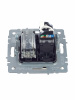 BRITE Розетка двойная TV+RJ45 кат.5E РТВ/РК12-БрА алюминий IEK BR-AK20-1-K47