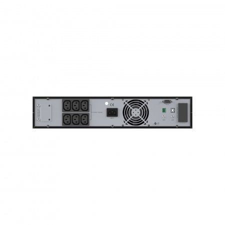 Источник бесперебойного питания Online Small Rackmount, 1000 ВА/900 Вт, 1/1, 6xIEC C13,EPO, USB, RS-232, Rack 2U, з/у 1А, 2х9Ач DKC SMALLR1A5I
