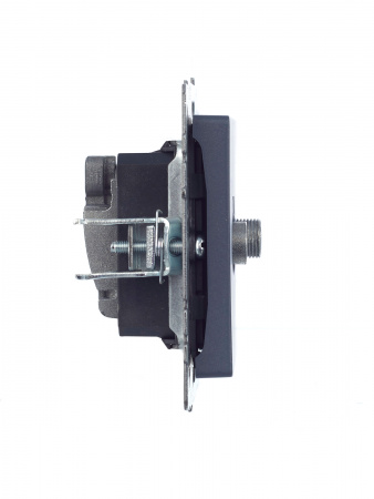 BRITE Розетка двойная TV+SAT РТВ/РСп12-БрМ маренго IEK BR-AF20-O-K35