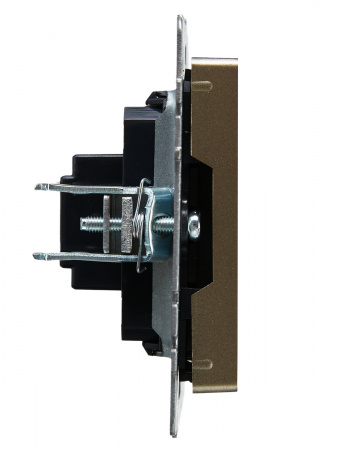 BRITE Розетка HDMI РHDMI-0-БрШ шампань IEK BR-H10-K37