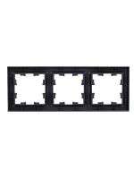 BRITE Рамка 3 поста РУ-3-БрС сталь IEK BR-M32-K46