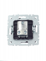 BRITE Розетка TV проходная РТВ10-0-БрЧ черный IEK BR-A10-P-K02