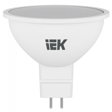 Лампа светодиодная MR16 софит 7Вт 230В 4000К GU5.3 IEK LLE-MR16-7-230-40-GU5